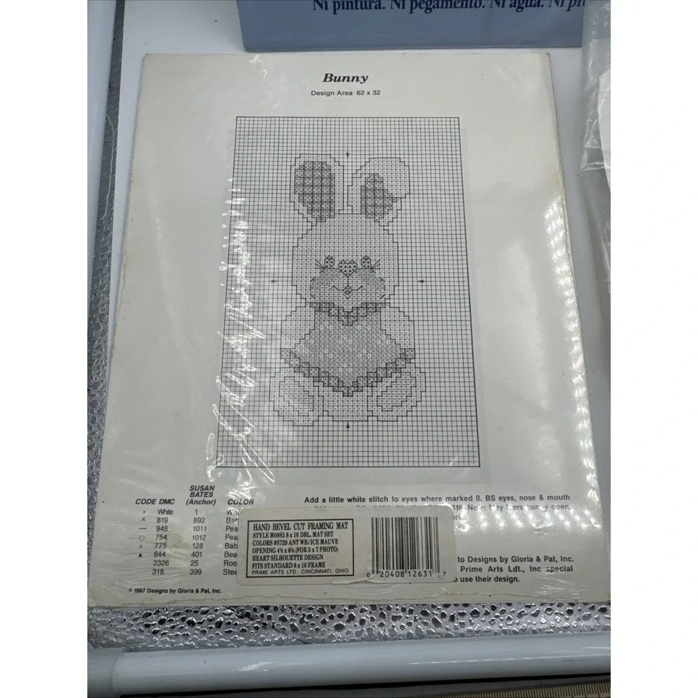Lot‎ Of Vintage Crafts Cross Stitch Decorative Transfers Teddy Bunny